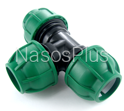 Тройник ПЭ редукционный Irritec 25х32х25 Тройник ПЭ редукционный Irritec 25х32х25