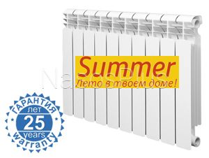 Радіатор біметалевий SUMMER 500/76