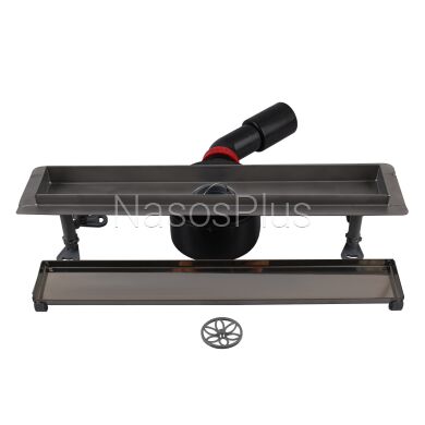 Трап линейный душевой TILLO TM256-C-40 - Фото 6 Трап линейный душевой TILLO TM256-C-40