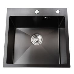 Мойка кухонная 3mm 500х500 Графит 5050HG Mira