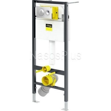 Модуль-бачок для подвесного унитаза Prevista Dry VIEGA 792855 (с кнопкой и креплением)