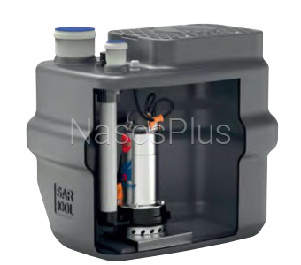 Pedrollo SAR 100-TOP 3-VORTEX Канализационная насосная станция