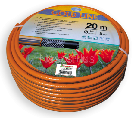Поливочный шланг GOLD LINE 3/4" 20м бухта - Фото 1 Поливочный шланг GOLD LINE 3/4" 20м бухта