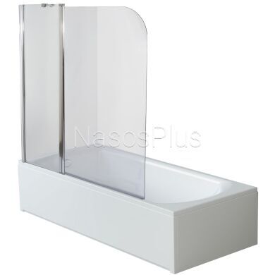 Шторка для ванної ENZA 120TC (120T) BRAVO (1уп.)