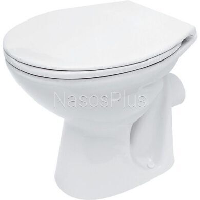 Унітаз компакта Cersanit PRESIDENT P010/P011 горизонт, (без бачка, без сидіння) - Фото 1 Унітаз компакта Cersanit PRESIDENT P010/P011 горизонт, (без бачка, без сидіння)