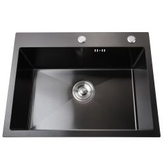 Мойка кухонная 3mm 600х450 Графит 6045HG Mira