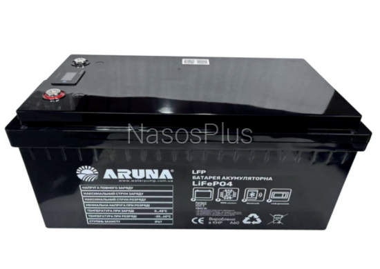 Батарея аккумуляторная ARUNA LFP 100-12,8B (1280Wh, BMS)