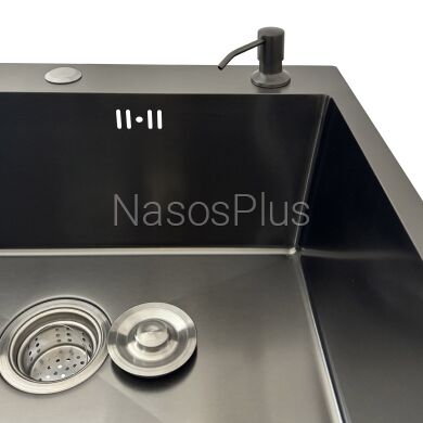 Мойка кухонная 3mm 680х450 Графит 6845HG Mira