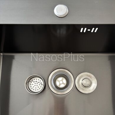 Мойка кухонная 3mm 680х450 Графит 6845HG Mira