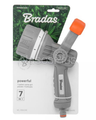 Пистолет для полива 7-функциональный POWERFUL, WHITE LINE