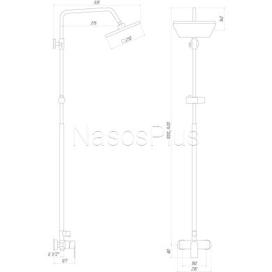 Душова система Globus Lux NIAGARA GLN-0005