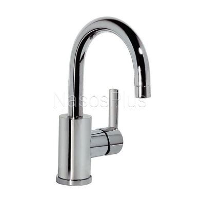 Змішувач для умивальника TRES LEX-TRES 181703 висота H-275 мм.поворотній вилив 133мм