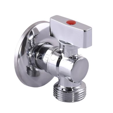 Кран шаровый угловой для стиральной машины SOLOMON 1/2″х3/4″ A7172 - Фото 1 Кран шаровый угловой для стиральной машины SOLOMON 1/2″х3/4″ A7172