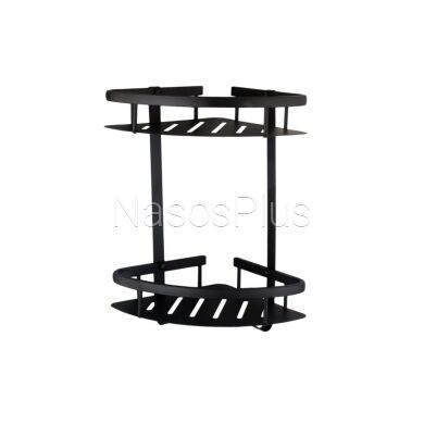 Полка подвійна кутова Globus Lux BS8422 - Фото 2 Полка подвійна кутова Globus Lux BS8422