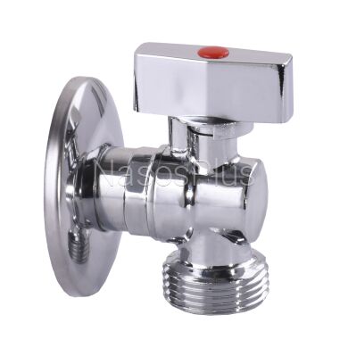 Кран шаровый угловой для стиральной машины SOLOMON 1/2″х3/4″ A7172 - Фото 2 Кран шаровый угловой для стиральной машины SOLOMON 1/2″х3/4″ A7172