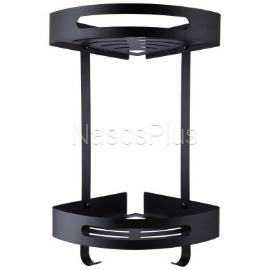 Полка подвійна кутова Globus Lux BQ9422 - Фото 2 Полка подвійна кутова Globus Lux BQ9422