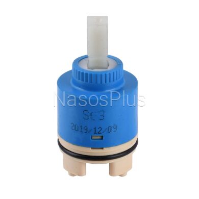 NCV-02-D40L-(SG-3)-КАРТРИДЖ для змішувача ф.40 -Високий, Пластик шток