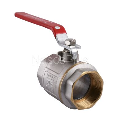 Кран шаровый прямой SOLOMON 2 1/2&Prime; ВВ КР PN40 В1001