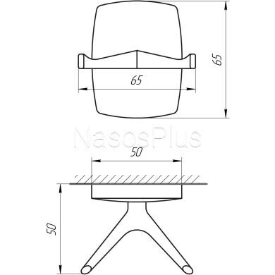 Гачок подвійний Globus Lux RM 1501 - Фото 3 Гачок подвійний Globus Lux RM 1501