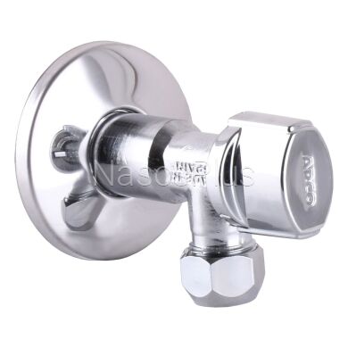 Кран кульовий кутовий ARCO 1/2″х 3/8″ NOV20 (NOV04) - Фото 2 Кран кульовий кутовий ARCO 1/2″х 3/8″ NOV20 (NOV04)