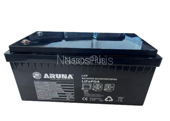 Батарея аккумуляторная ARUNA LFP 300-12,8B (3840Wh, BMS)