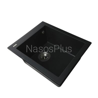 Гранитная мойка Globus Lux LAMA черный 410х500мм-А0002