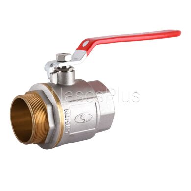 Кран шаровый прямой SOLOMON 2 1/2″ НВ КР PN40 B1002FM - Фото 1 Кран шаровый прямой SOLOMON 2 1/2″ НВ КР PN40 B1002FM