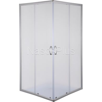 Душевая квадратная кабина без поддона ODRA N100FS (N100) BRAVO (1уп.) - Фото 1 Душевая квадратная кабина без поддона ODRA N100FS (N100) BRAVO (1уп.)