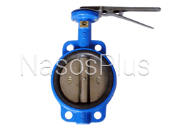 Затвор поворотный межфланцевый ДУ 40 PN16 типа &laquo;Батерфляй&raquo;