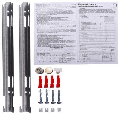 Радіатор сталевий 22/500х1300 бок OPTIMUM