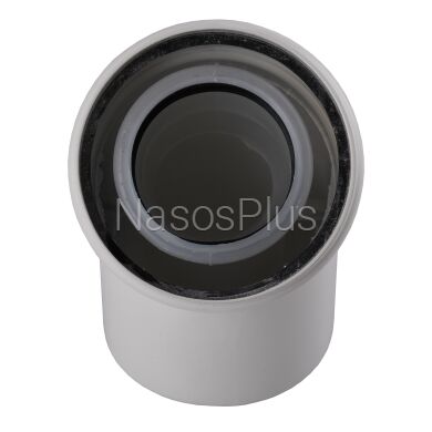 Колено 45 градусов, d=60/100 mm CE.00.30 C Конденсационное
