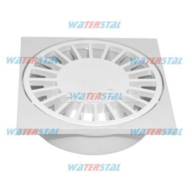 Трап 150*150 мм, нижний отвод &Oslash;110, пластиковый &Prime;Waterstal&Prime; (YS 115)