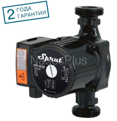Sprut GPD25-6S-180 Циркуляционный насос
