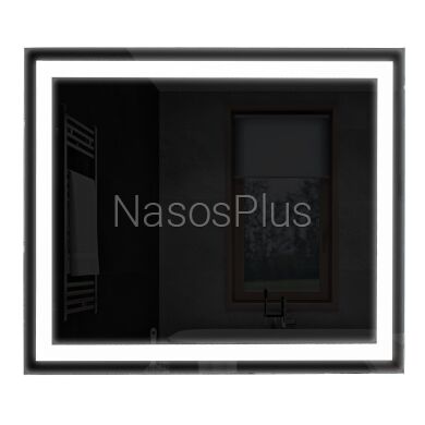 Зеркало UNIO MRR-05 SQR-AA 1000 x 800 mm LED FL