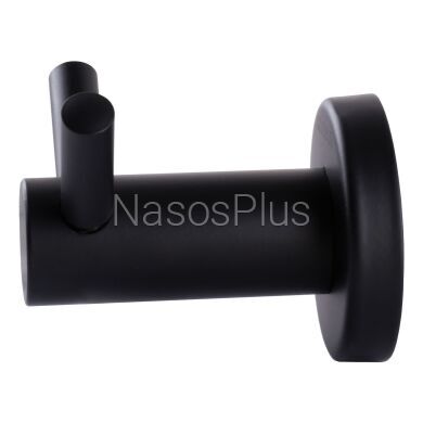 Гачок подвійний Globus Lux BS8415 чорний матовий SUS304 - Фото 3 Гачок подвійний Globus Lux BS8415 чорний матовий SUS304