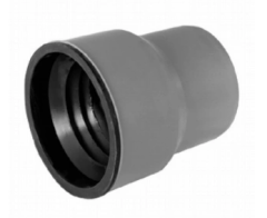 Перехідник Valsir для внутрішньої каналізації HTUG &empty;50, чавун-пластик сірий