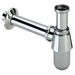 Сифон для раковины VIEGA 1 1/4&Prime; х1 1/4&Prime; метал. хром бутыл. б/г 100674