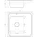Мойка кухонная Mira MR 6060 L E Satin Left
