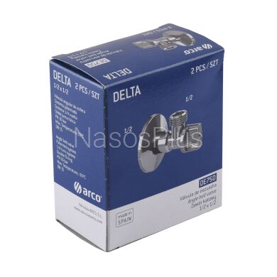 Кран кульовий кутовий ARCO 1/2&Prime;х 1/2&Prime; DE705(750) AntiLime приборний