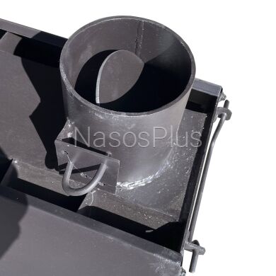 Печь калориферная UNIO &Prime;Булерьян-1&Prime; 4-10 кВт с варочной поверхностью