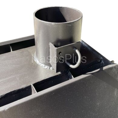 Печь калориферная UNIO &Prime;Булерьян-1&Prime; 4-10 кВт с варочной поверхностью