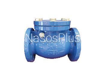 Клапан зворотній фланцевий, поворотний ДУ 80 PN16 - Фото 1 Клапан зворотній фланцевий, поворотний ДУ 80 PN16