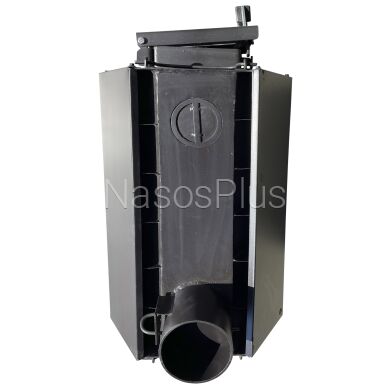 Печь калориферная UNIO &Prime;Булерьян-1&Prime; 4-10 кВт с варочной поверхностью