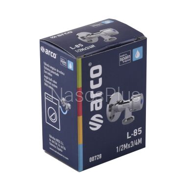 Кран шаровый угловой удлиненный ARCO 1/2&Prime;х 3/4&Prime; 00728