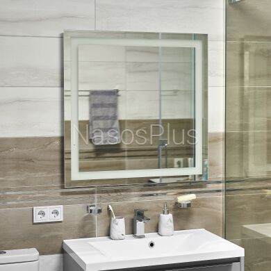 Дзеркало UNIO MRR-01 SQR-AA 800 x 800 mm LED FL