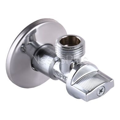 Кран шаровый угловой ARCO 1/2&Prime;х 1/2&Prime; NOV91MAC 2 шт. металлическая ручка
