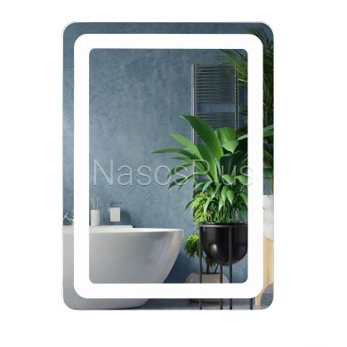 Дзеркало UNIO MRR-04 SQR-RA 600 x 800 mm LED FL - Фото 1 Дзеркало UNIO MRR-04 SQR-RA 600 x 800 mm LED FL