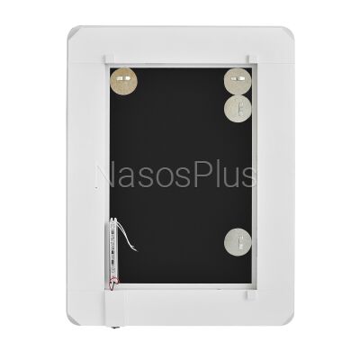 Дзеркало UNIO MRR-04 SQR-RA 600 x 800 mm LED FL - Фото 3 Дзеркало UNIO MRR-04 SQR-RA 600 x 800 mm LED FL