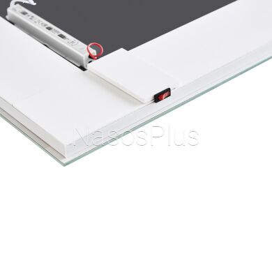 Дзеркало UNIO MRR-04 SQR-RA 600 x 800 mm LED FL - Фото 4 Дзеркало UNIO MRR-04 SQR-RA 600 x 800 mm LED FL
