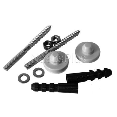 Кріплення SA- U2, для умивальника, Ø8/110 мм, середнє CRISTAL - Фото 2 Кріплення SA- U2, для умивальника, Ø8/110 мм, середнє CRISTAL